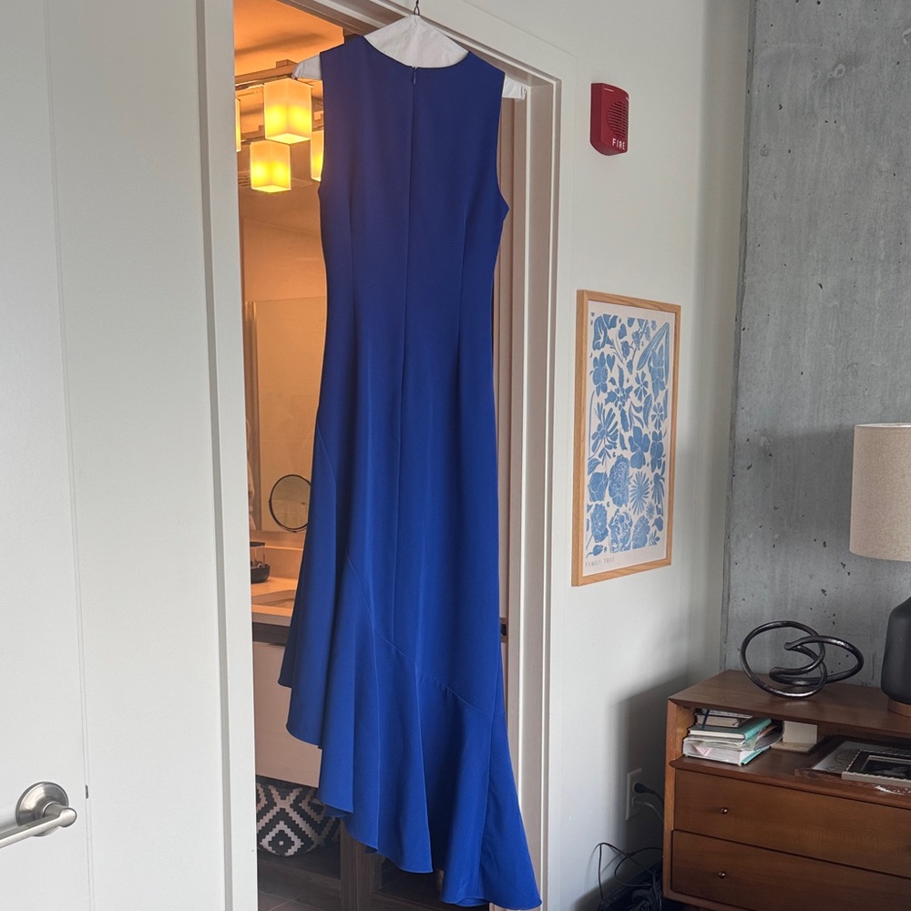 Eliza J Royal Blue Asymmetrical Dress